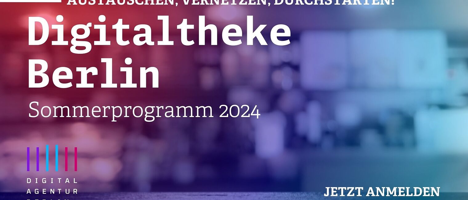 Digitaltheke Berlin - Sommerprogramm 2024