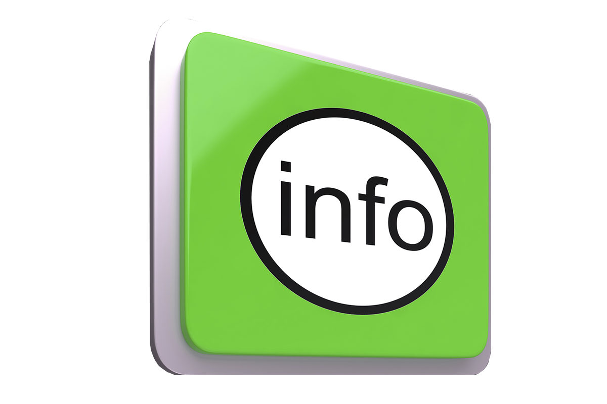 Icon, Rechteck, Information, grün, weiß