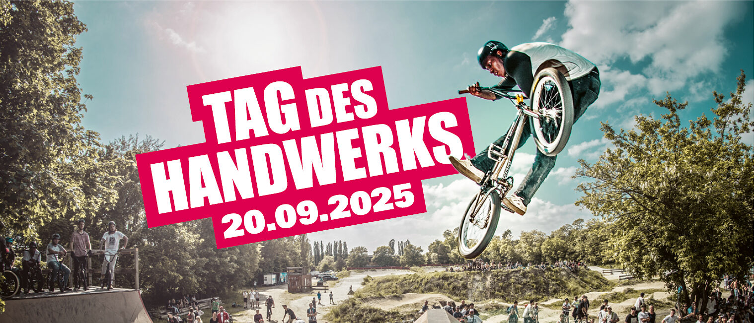 Titelbild des Tag des Handwerks 2025 im Mellowpark Berlin Titelbild des Tag des Handwerks 2025 im Mellowpark Berlin